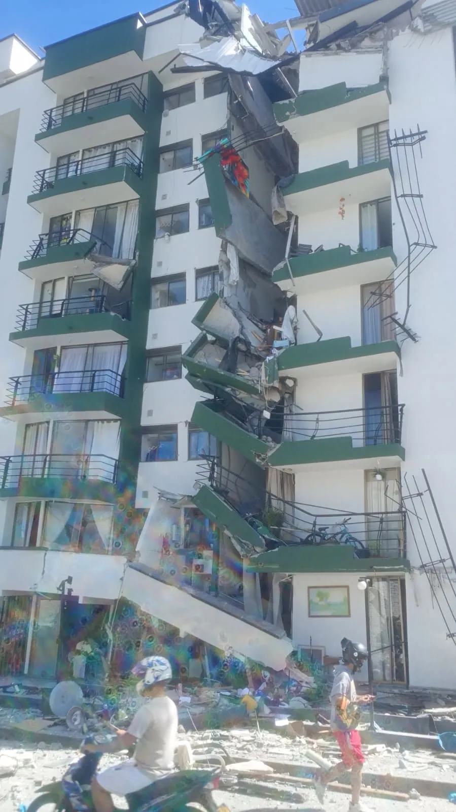 Imágenes del terremoto en Colombia