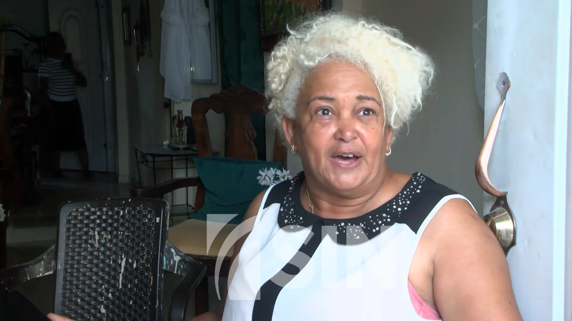 Madre de la victima
