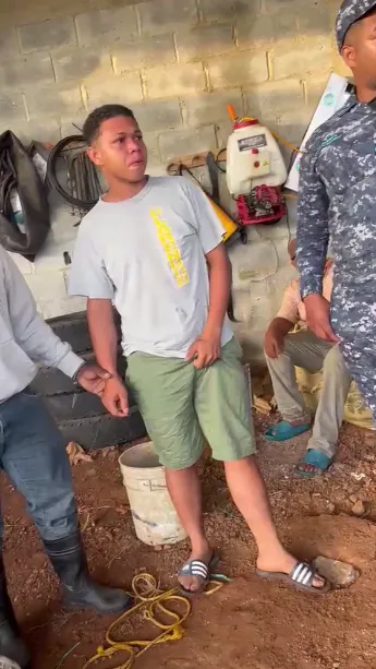 El agresor se entregó