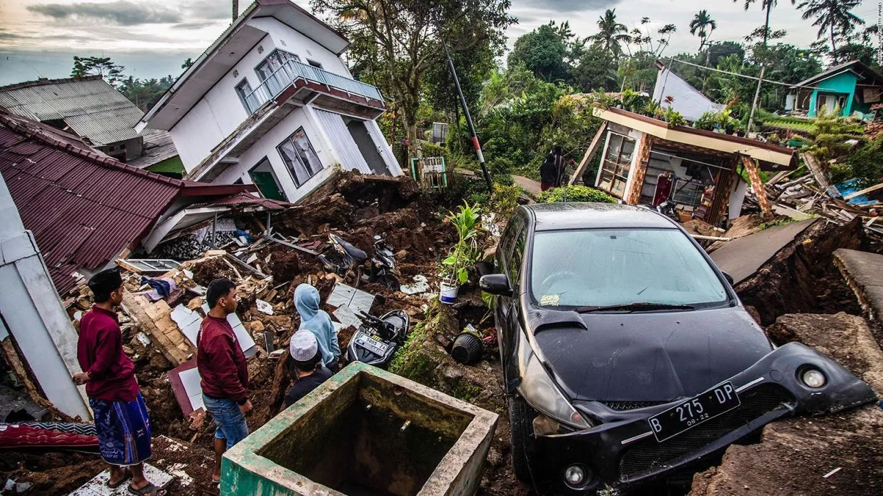 Imágenes del último terremoto de gran magnitud, en Indonesia