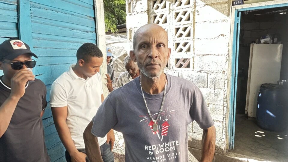 Padre de la victima