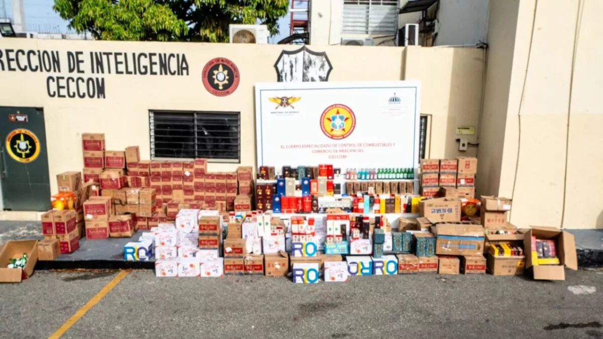 Decomisan mercancías valoradas en RD$19.4 millones en Villa Consuelo