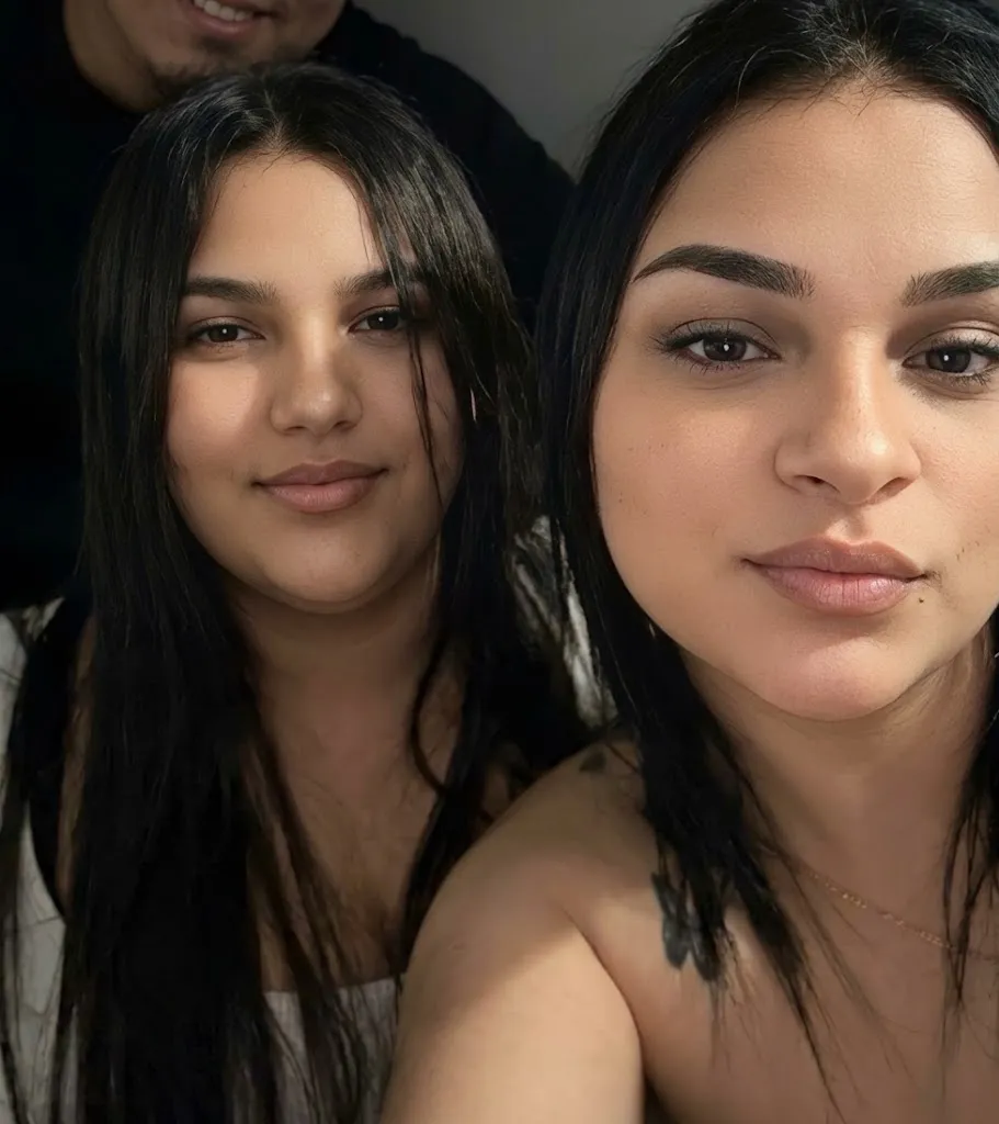 María Fernanda Jiménez y Adriana Jiménez juntas.