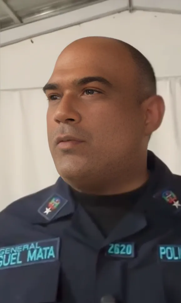 General Miguel Mat Rodriguez, Director Regional Cibao Sur de la Policia