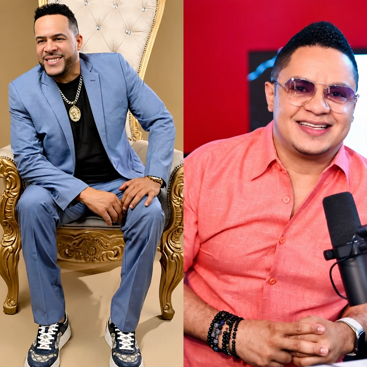 Julián Oro Duro y su exmanager Robert Sánchez