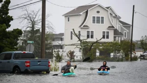Tormenta inunda zonas de Nueva York y altera vuelos
