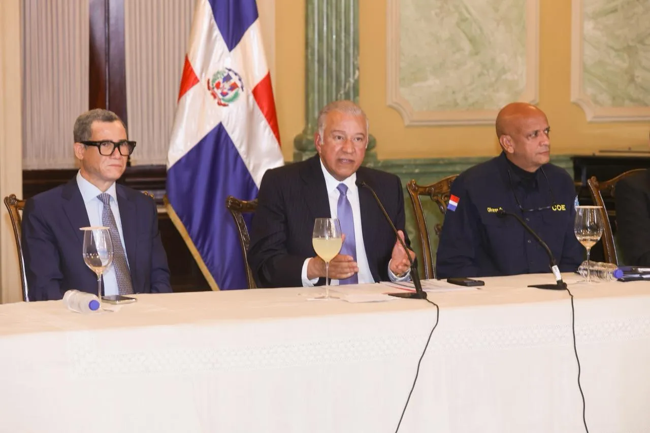  Rueda de prensa en el Palacio Nacional. (Foto: Napoleón Marte/El Nuevo Diario)