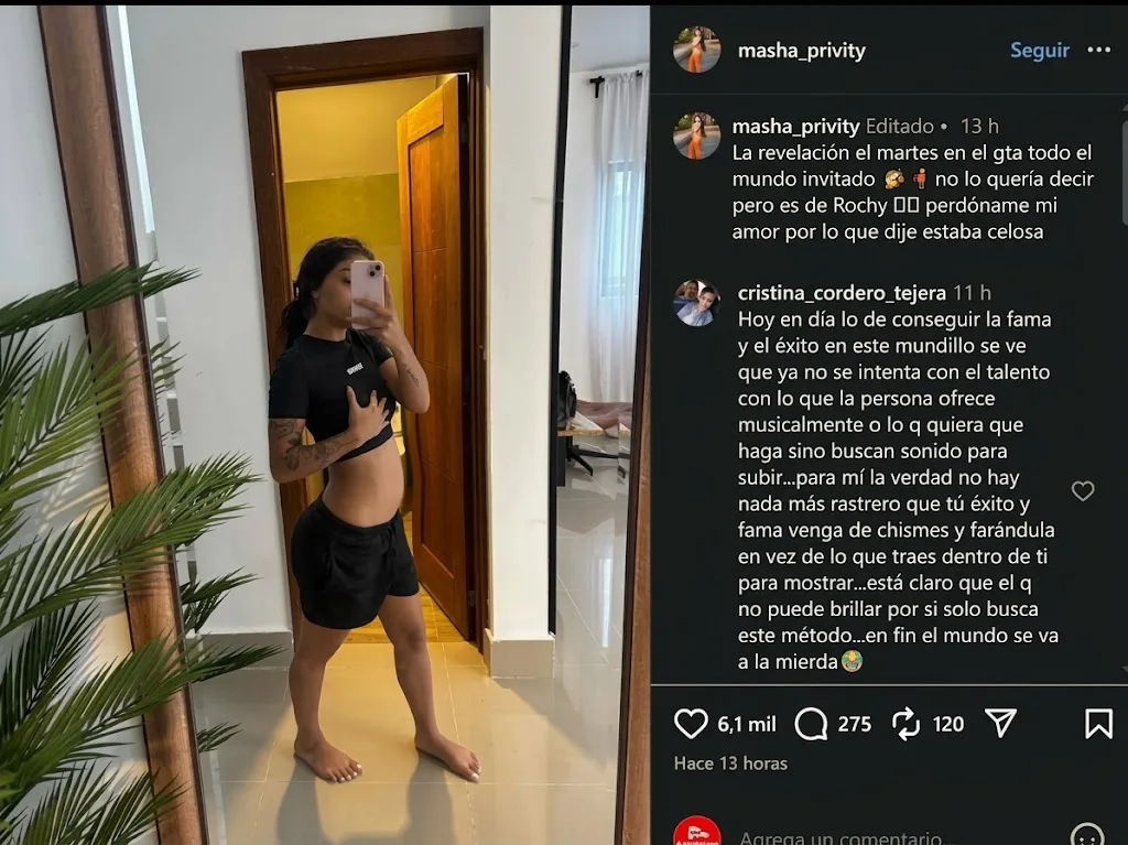 Imagen compartida en una cuenta de la urbana