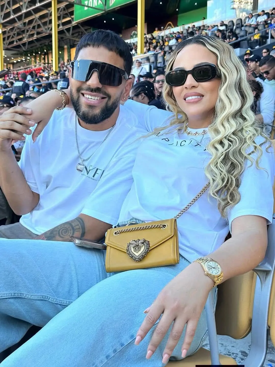 Wilson y su amiga Yulay