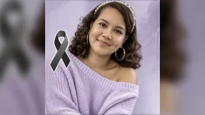 Dedican mensaje de despedida a la joven Liliam Taveras