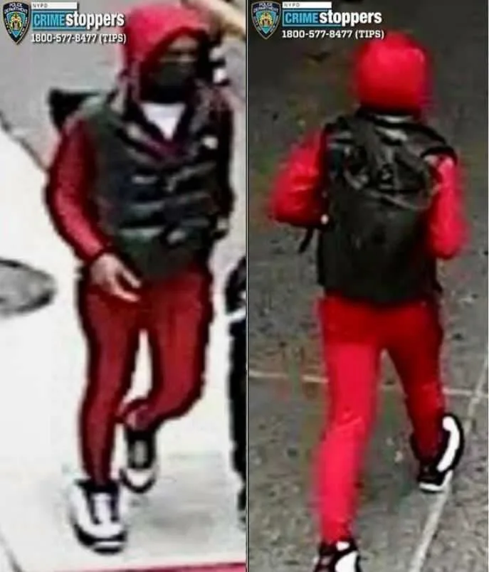Imagen del sospechoso