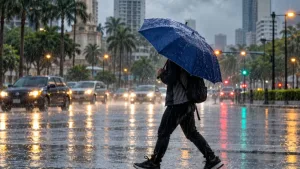 COE amplía alerta verde a 11 zonas por fuertes lluvias